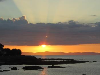 夕日 夕日