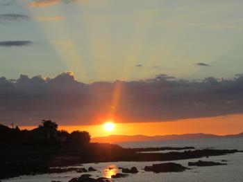 夕日 夕日