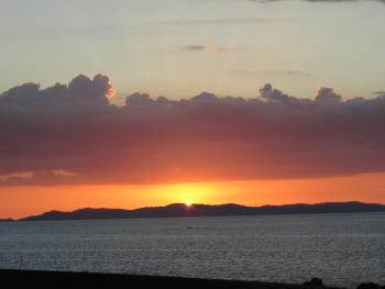 夕日 夕日