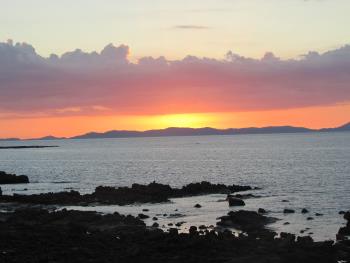 夕日 夕日