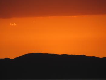 夕日 夕日