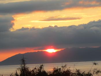 夕日 夕日