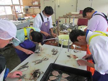 魚さばき 魚さばき