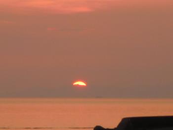 夕日 夕日
