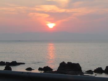 夕日 夕日